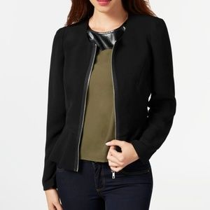 NWT JustFab Peplum Jacket